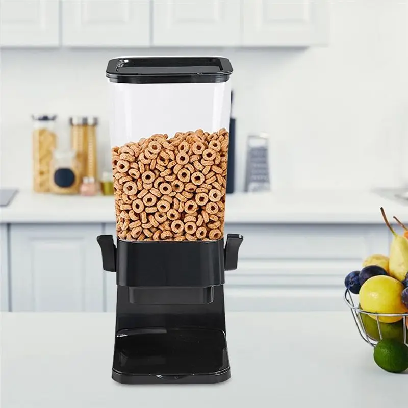 【grain storage tank】 2PCS Countertop Dispenser Indispensable Countertop Container Countertop Container for Candy Dispenser,White