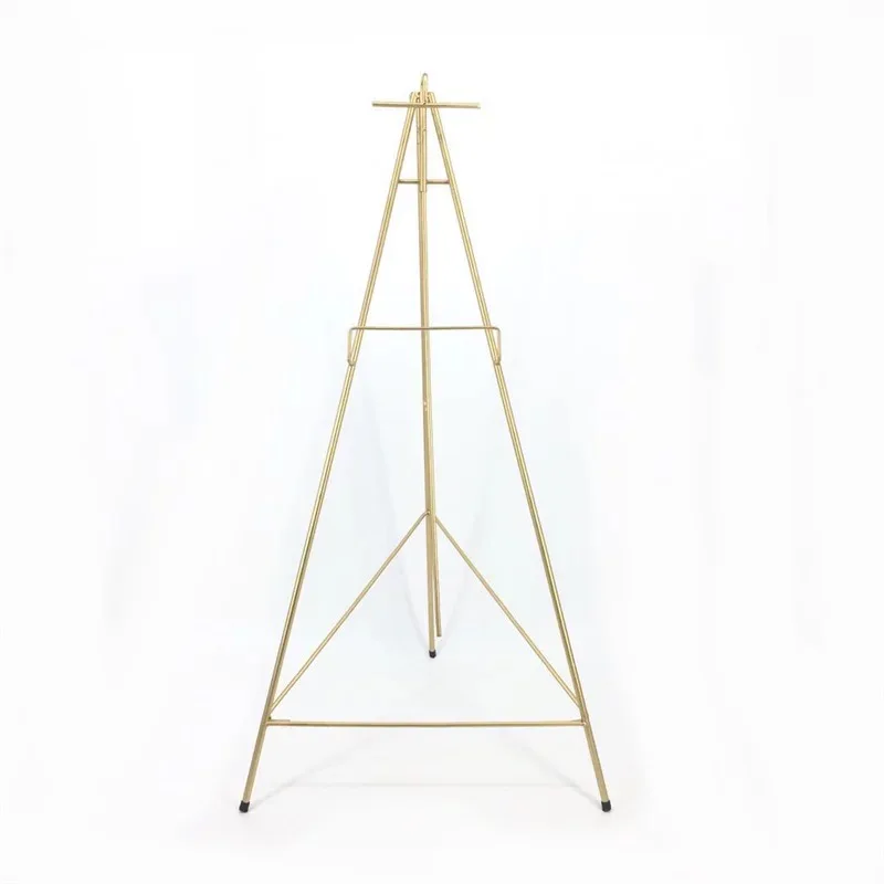 

10Pcs European Style Iron Display Stand with Acrylic Board - Multipurpose for Wedding Flowers, Photo Frames, Mall Opening Props