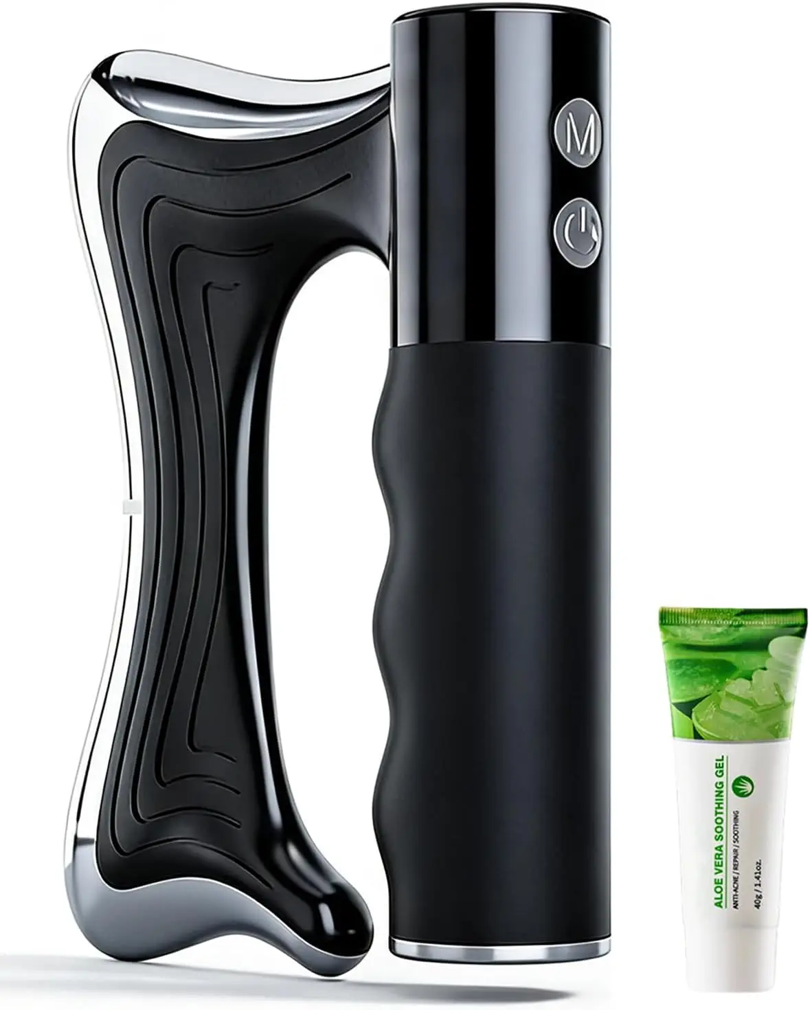 

Electric Muscle Scraper Massager with Vibration & Heat, Portable Gua Sha Tool for Full Body Recovery and Pain Relief