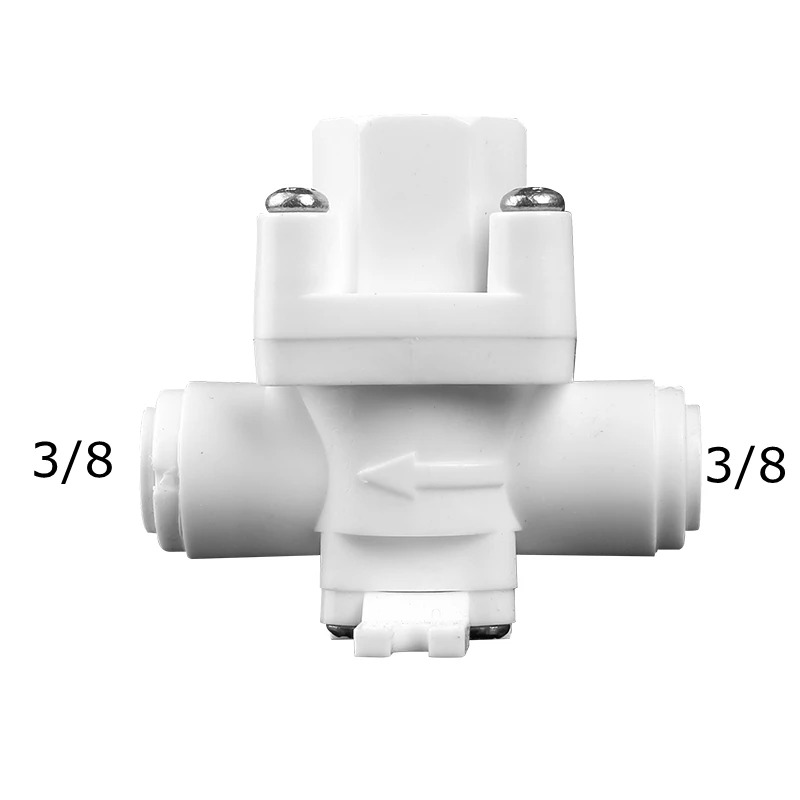 RO วาล์วลดความดันน้ำ1/4 3/8 POM การเชื่อมต่ออย่างรวดเร็ว Stabilizing ตัวควบคุมสวิทช์ชิ้นส่วนกรองน้ำ