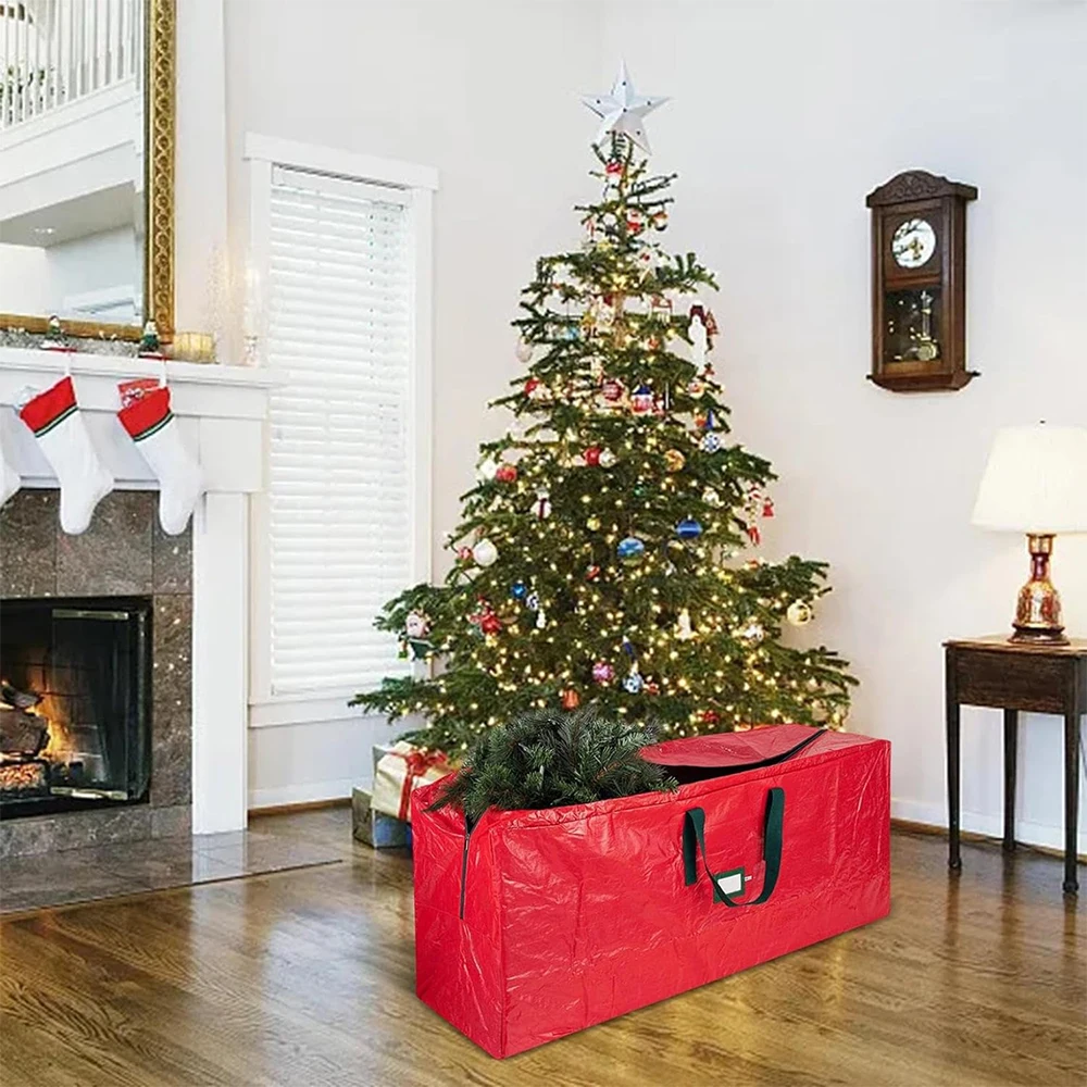 Christmas Tree Storage Bags Organizer Bags Waterproof Christmas Tree Storage Bag Insect Resistant Christmas Day Dust-Storage Bag