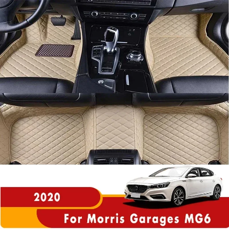 Vendita Tappetini per auto per Morris Garages MG6 MG 6 2021 2020 Tappeti impermeabili Tappeti Accessori interni auto personalizzati Coperture Produc