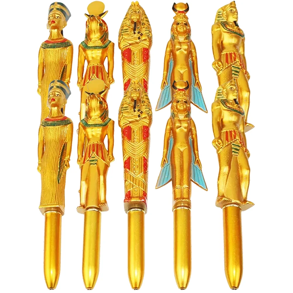 

10 Pcs Pharaoh Ballpoint Pen Funny Pens for Adults Writing Creative Office Bulk