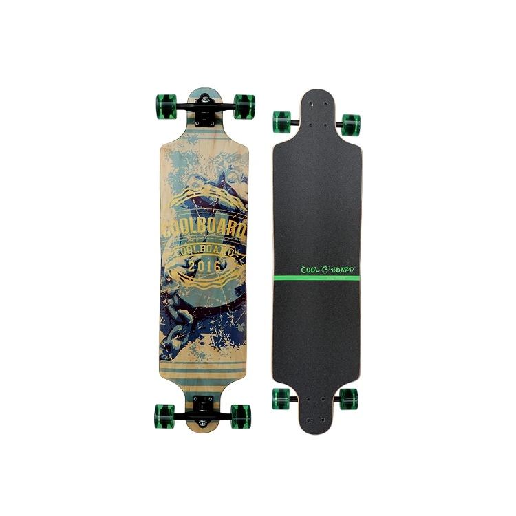 

Professional 40''*9.75'' In Quality Boys And Girls 8 Ply Long Board Longboard Skateboard