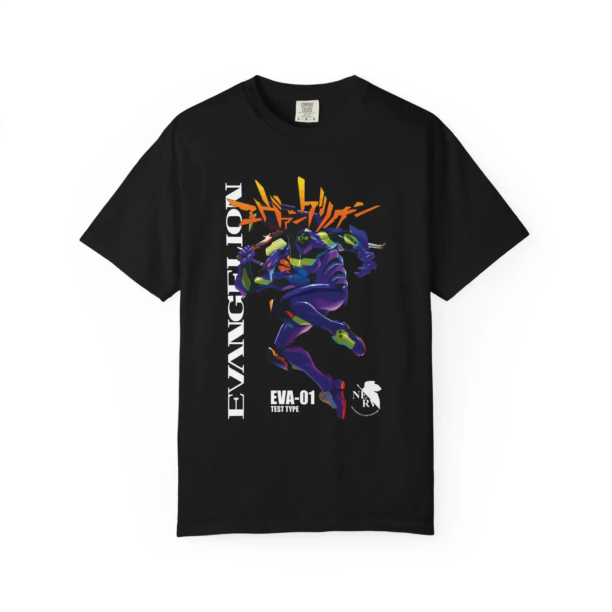 Neon Genesis Evangelion Anime Eva-01 Grafik bedrucktes T-Shirt Herren- und Damen-T-Shirt Herren-Top-Sport-T-Shirt 2026 Sommer Neu – Detail 9