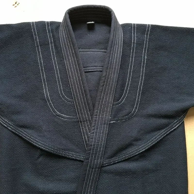 Professional Brazilian Jujutsu Competition Training Clothing BJJ GI Black White Blue for Adults and Children