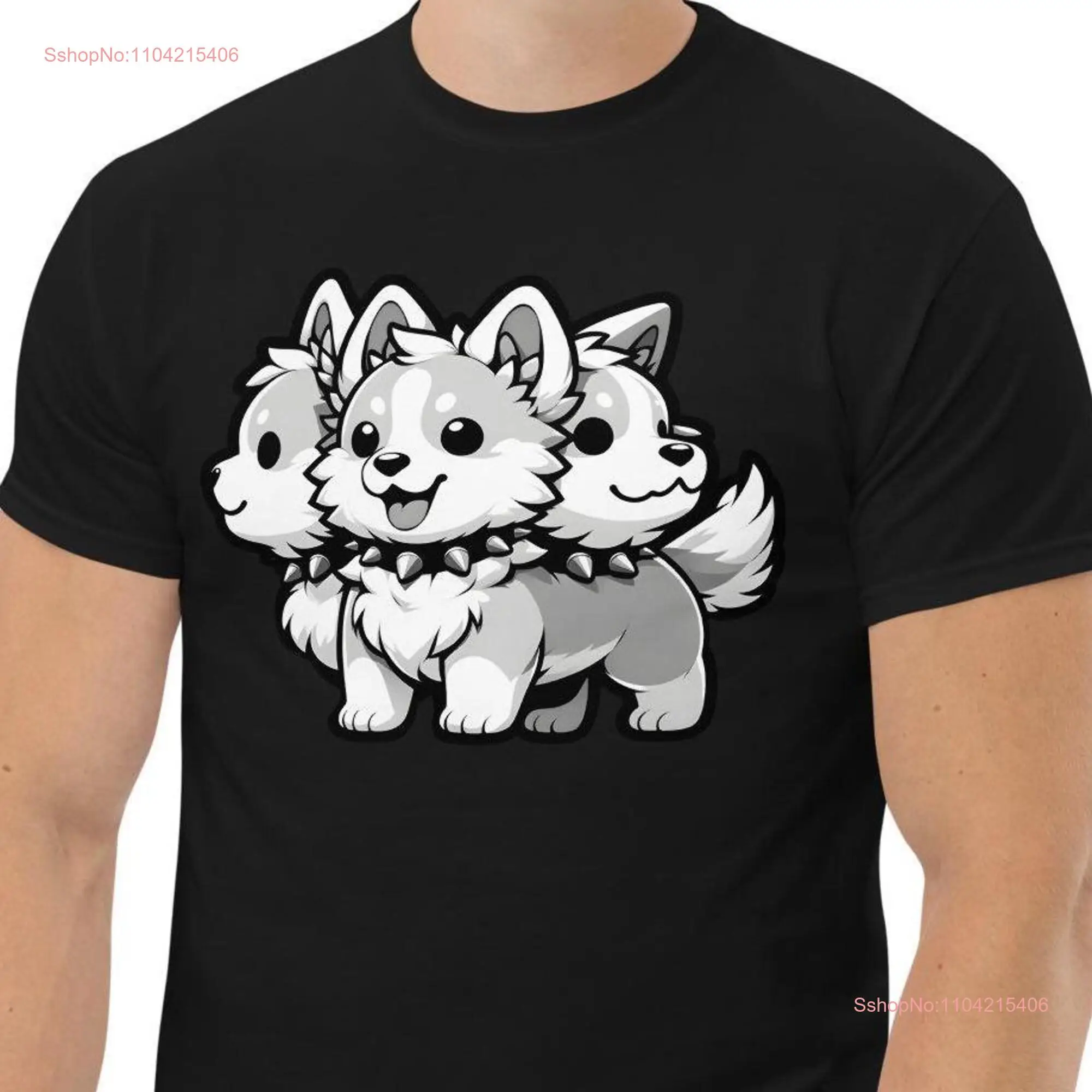 Corgi Cerberus T Shirt Greek Mythology Cute puppy Underworld gift Classic Multiple Colour Options long or short sleeves