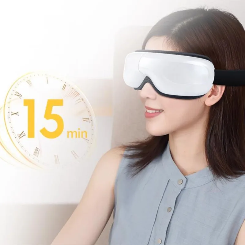 Eye massager eyecare meter folding heat to alleviate fatigue protect eyesight of household health care physical therapy