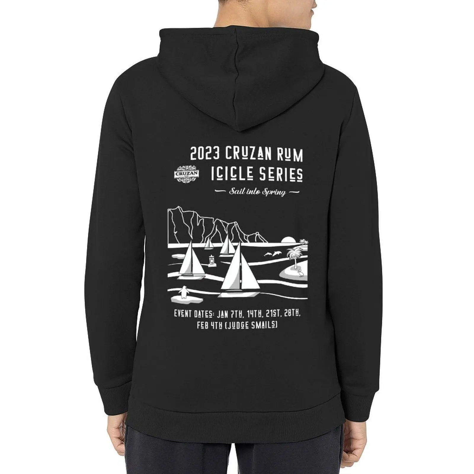 

2023 Cruzan Rum Icicle Series Hoodie fashion men men's autumn clothes men clothes hoodie men