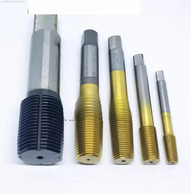 BSP, G, NPT, RC, ZG, PT1/8 1/4 3/8 1/2 3/4 HSS Co thread forming taps flute roll flow tap / rolling extrusion