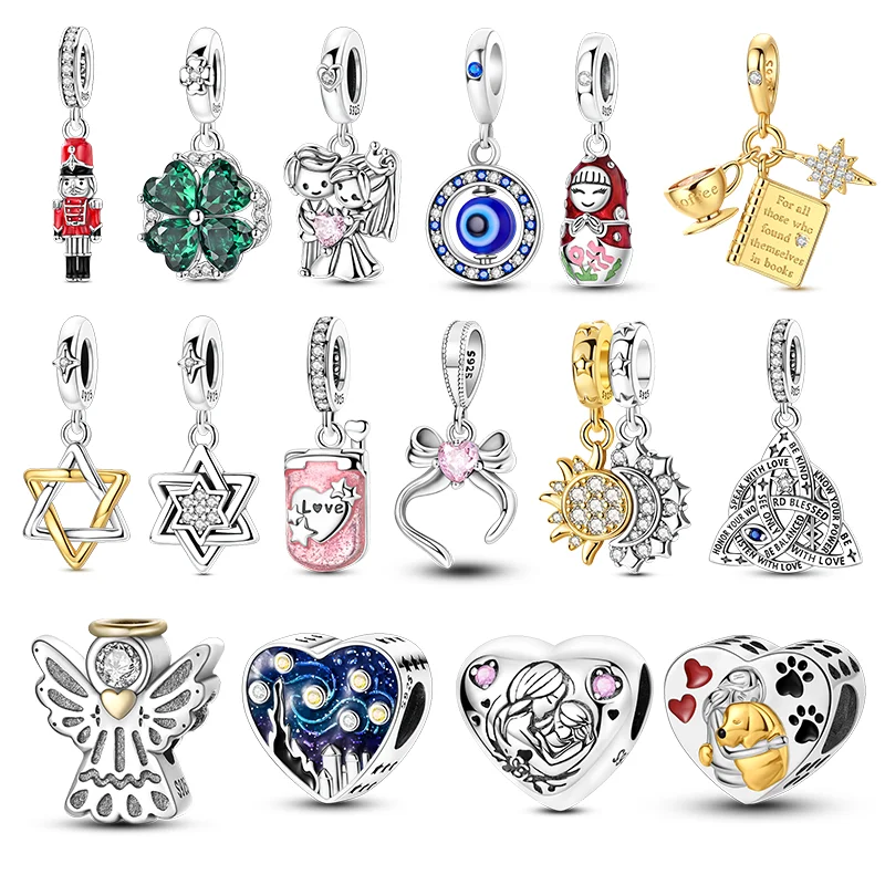 

Новые оригинальные подвески-шармы из серебра 925 пробы: Солнце, Ангел, Телефон, Бант. Подвески для браслетов, для женщин и девушек. Изысканные украшения для самостоятельного изготовления, подарок.