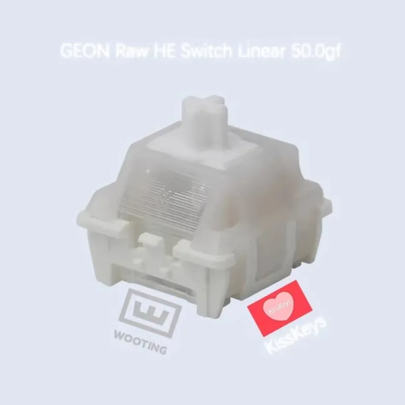 

Geon RAW HE Switch Customized Linear Switch 36g Trigger Keyboard Switches for Esports Gaming Mechanical Keyboard Accessories