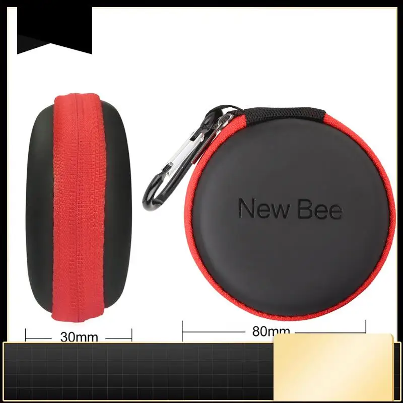 

Новый чехол для переноски наушников Bee, защита для гарнитуры, водонепроницаемая дорожная сумка для хранения из ЭВА для проводных наушников, USB-кабель-N33R