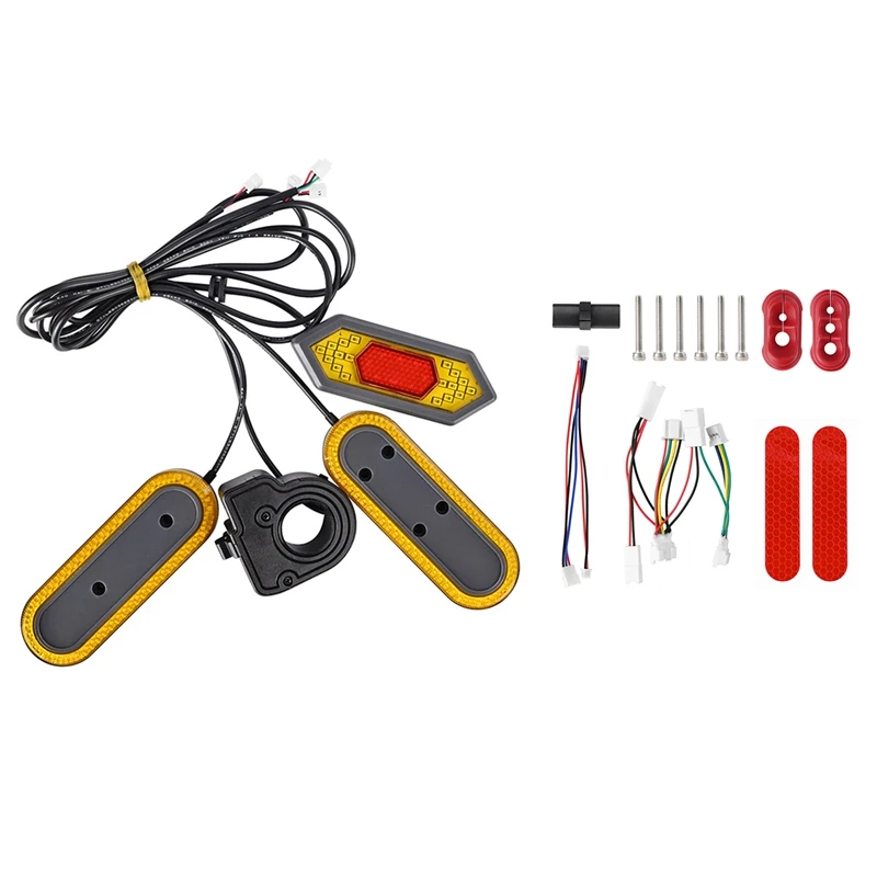 

Electric Scooter Turn Signals Light Front Rear Light Safety Warning LED Taillight Reflective Lamp For Xiaomi Mi M365 1S PRO