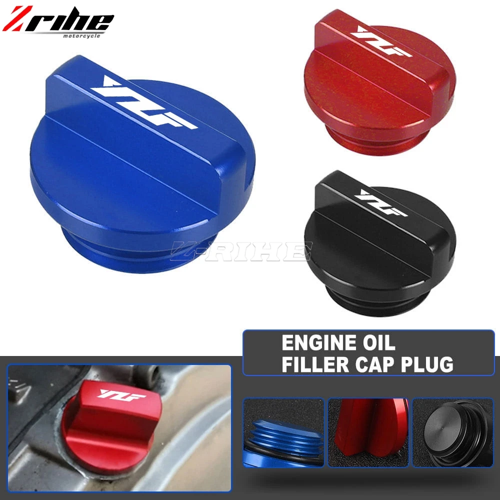 

For YAMAHA YZF600R YZF600 R 1995-2007 YZF1000 YZF 1000 1997 M27*3.0 Motorcycle Engine Oil Filler Cup Plug Cover cap Screw Parts