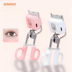 Electric Eyelash Curler Portable Electric Heated Comb Eye Lash Perm Long Lasting Eyelashes Thermal Eyelash Curler Makeup Tools