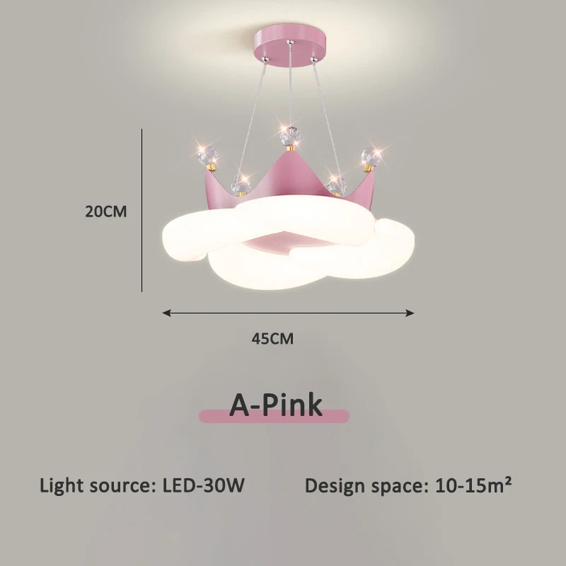 2025 Nieuwe Kinderkamer LED Hanglamp Woonkamer Restaurant Jongen Meisje Slaapkamer Volledige Spectrum Eye Kroonluchter Home Decor Licht
