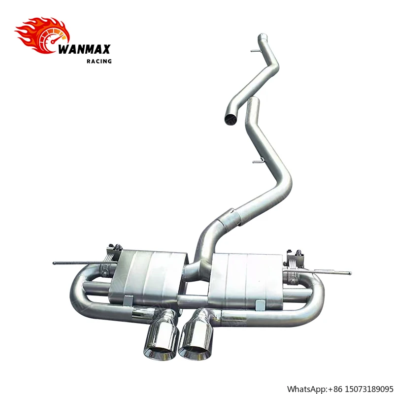 

Performance Exhaust for X6 E71 E72 2012 XDrive30d 3.0L Turbo Full Stainless Steel System, Improved Torque & Sound