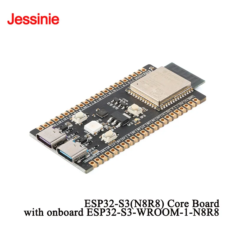 5Pcs/1pc ESP32-S3 Core Board Development Module Featuring ESP32-S3-WROOM-1-N8R8 WiFi Module