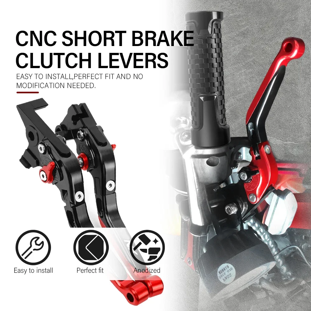 دراجة نارية CNC قابل للتعديل عتلات الفرامل القابض لهوندا NSR250 /MC18/MC21/MC22/MC19 1988 1989 1990 1991 1992 1993 1994 NSR 250