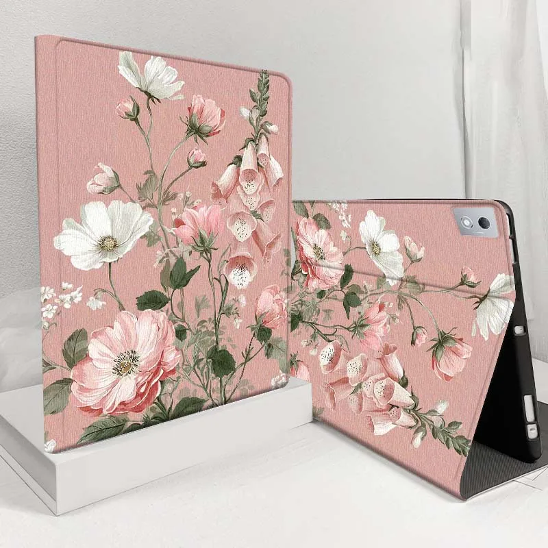 

Чехол для планшета с акварельным цветочным узором для Lenovo Pad Legion Xiaoxin Tab Y700 K10 M10 P11 3rd Pro GT Plus Gen 5G