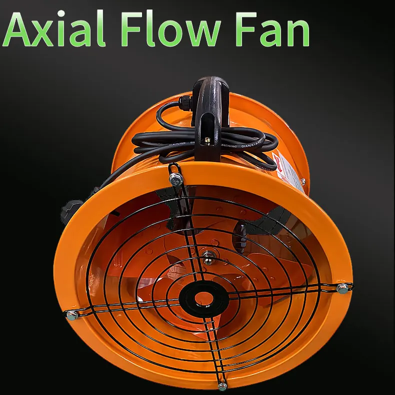 110V Axial Flow Fan 12Inch Ventilation Blower 300mm Portable Electric 591402