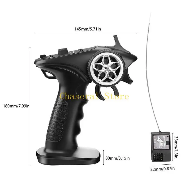 장난감 보트 용 E7CE 무선 장치 수신기 및 송신기가있는 전기 컨트롤러