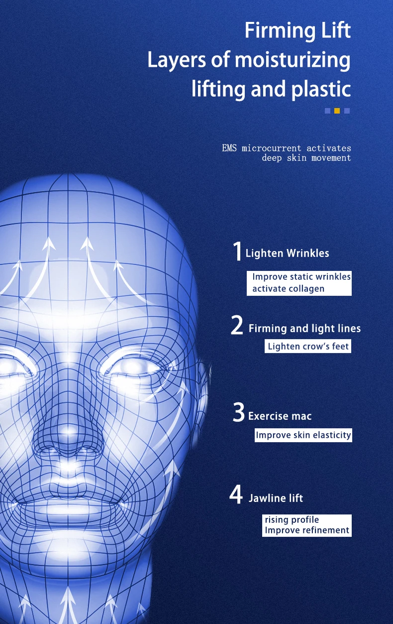 Machine de lifting du visage à usage domestique, resserrement du visage, équipement de beauté, appareil facial LED, nouvelles idées de produits de beauté, 2023