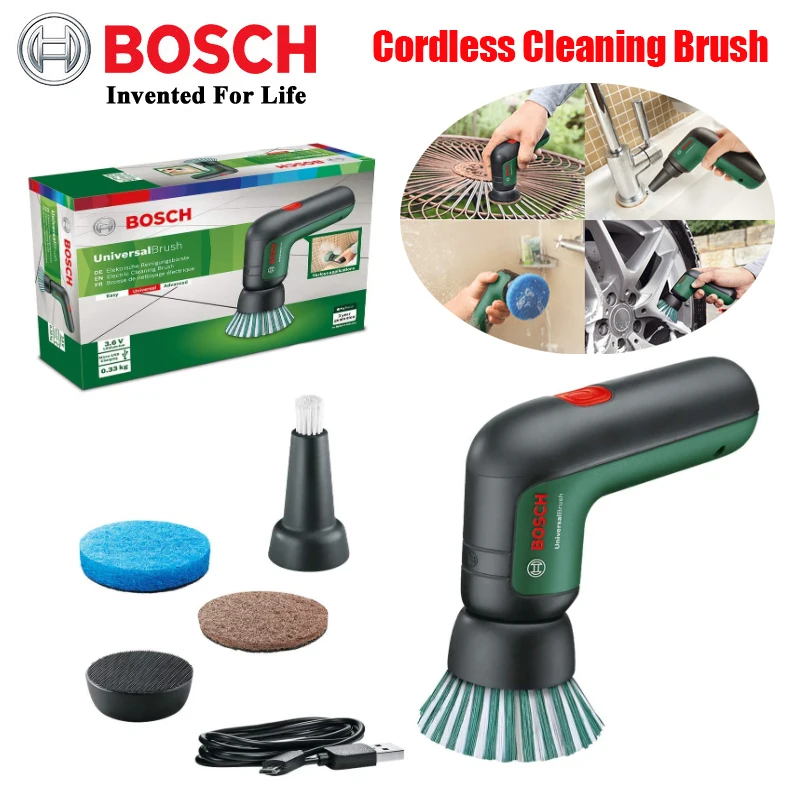 Bosch Cordless Cleaning Brush 3.6V USB Rechargeable