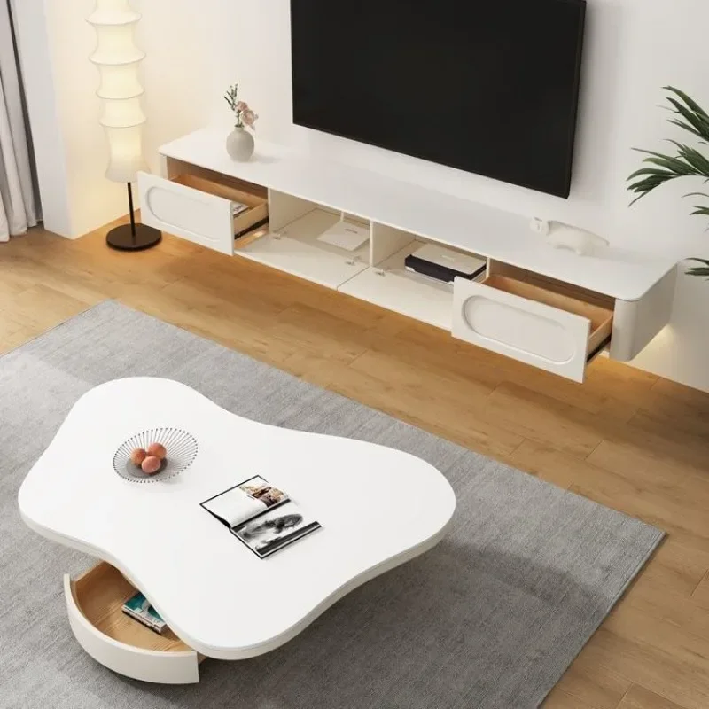Minimalist Multifunction Coffee Table Floor Unique Side Display Coffee Table Unique Italian Mesa Centro Salon Home Furniture