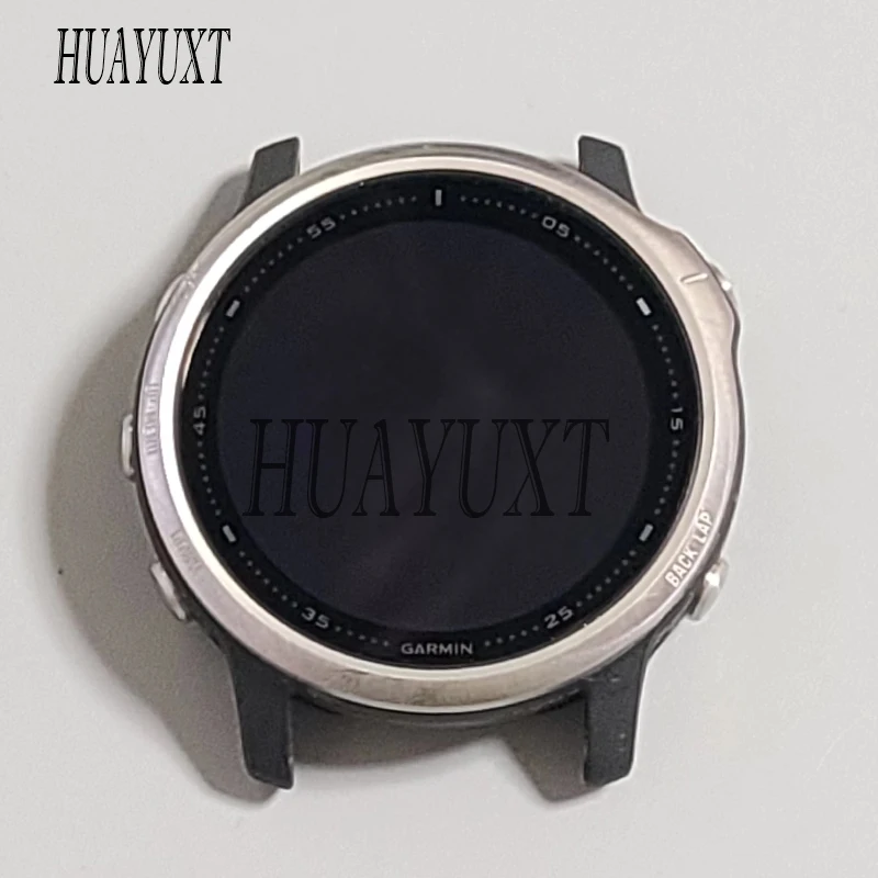 42mm Original LCD Display Screen Frame For Garmin Fenix 6s 6s Pro Standard Sapphire Edition
