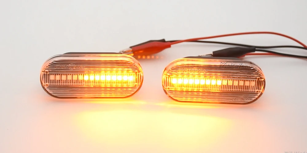2x Seitenmarkierungsleuchte für Seat Ibiza 6L Cordoba Toledo Leon 1M Skoda Octavia Dynamischer LED-Blinker Blinklicht Blinker – Detail 12