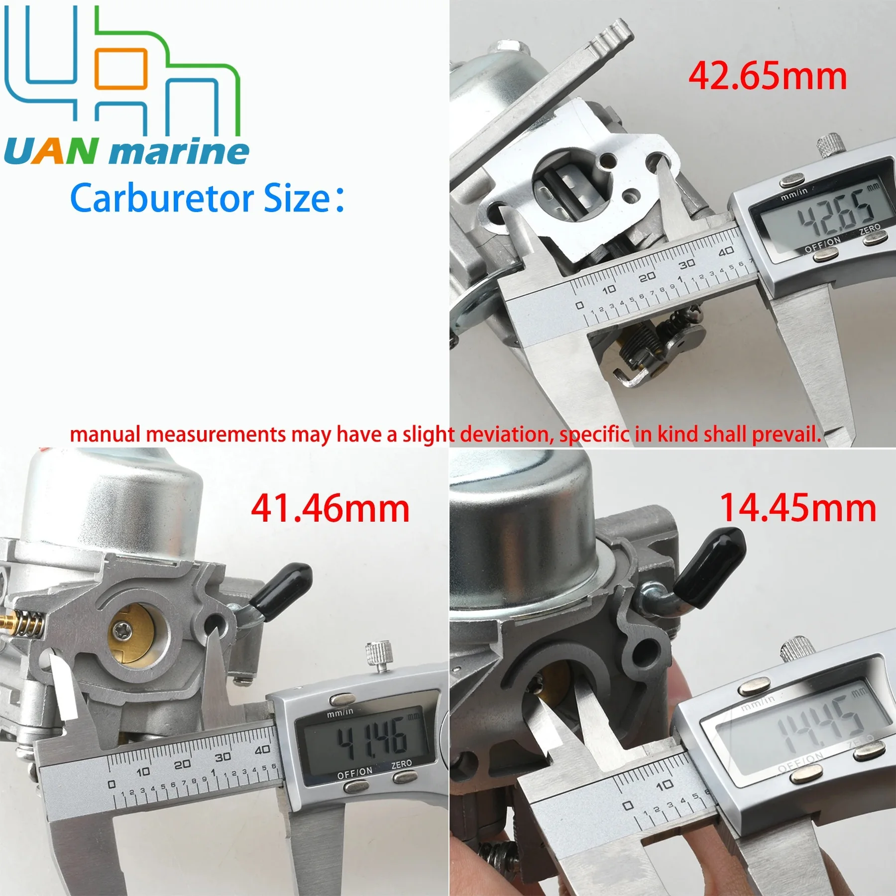 16100-ZW6-716 Carburetor Carbs W/ Gasket 16221-ZG0-801 for Honda 4 Stroke Outboard Engine 2HP 2.3HP BF2 BF2.3 16100-ZW6-G01