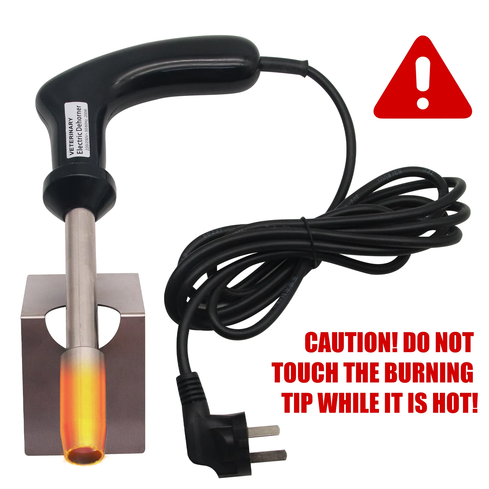 1 قطعة الماشية الكهربائية العجل Dehorner آلة الماعز القرن إزالة قطع Dehorning 110 فولت الولايات المتحدة التوصيل أداة لمعدات الماشية المزرعة