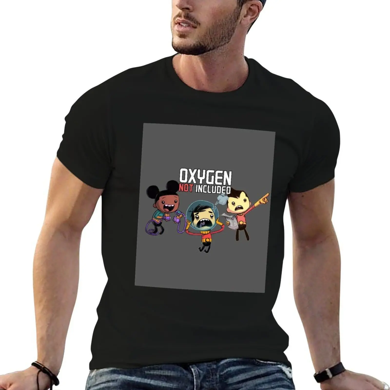 Oxygen Not Included! Graphic T-Shirt custom shirt custom t-shirts t shirt men