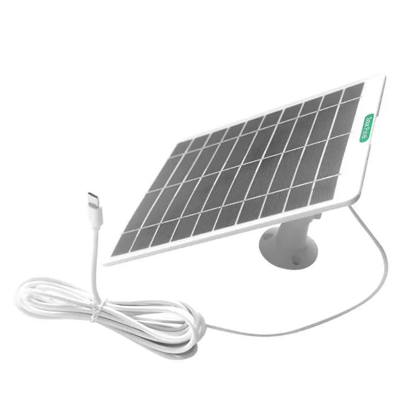 652F Transportable Thin 5W5V Photovoltaic Panel Easy Arrange for Backpacking and Backpacking Excursions