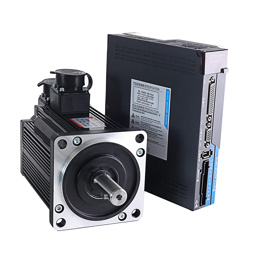 

Hanpose High Performance CNC AC Servo Motor And Driver Low Cost 110SS150-5030 0.83N.m/A 1.5KW 220VAC 6.0A AC Servo Motor