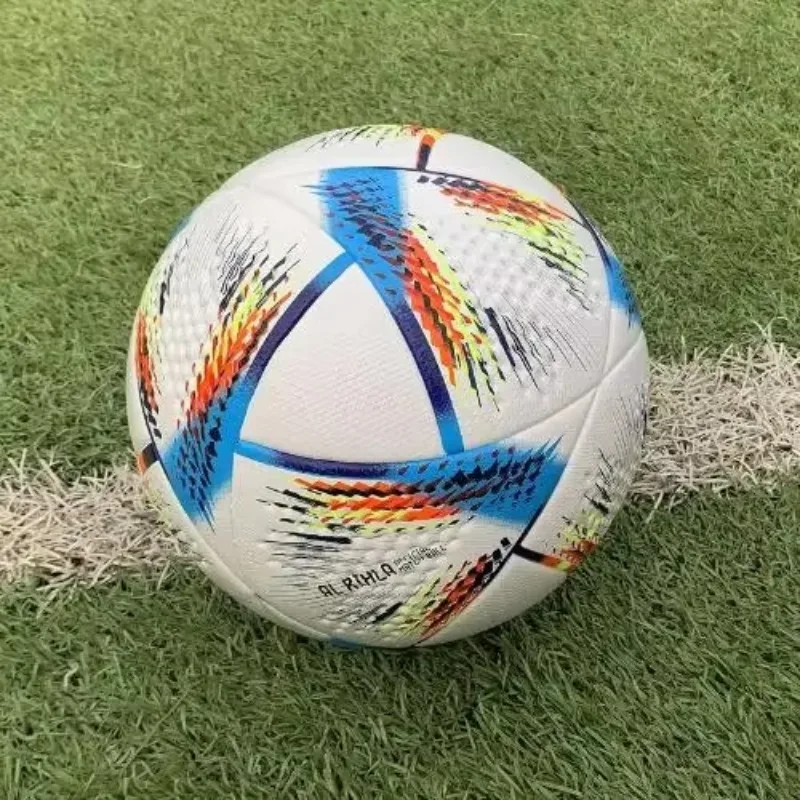 하이 퀄리티 축구공, 공식 사이즈 5 PU 소재, 원활한 골 팀, 야외 경기, 축구 훈련 공