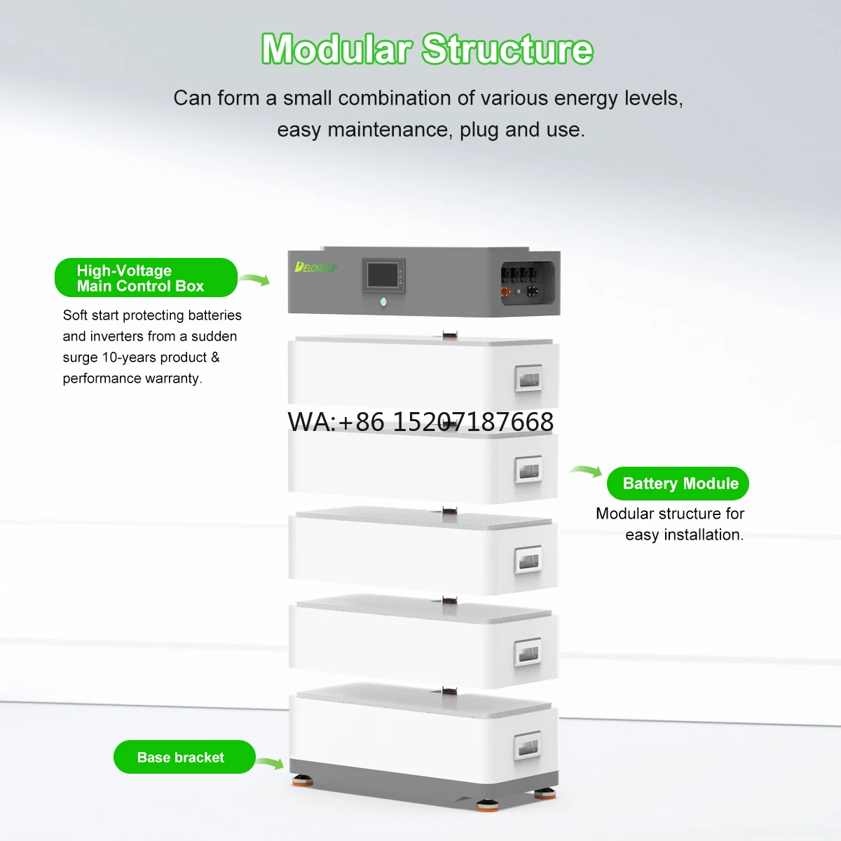 Pack 10Kwh 15Kwh 20…