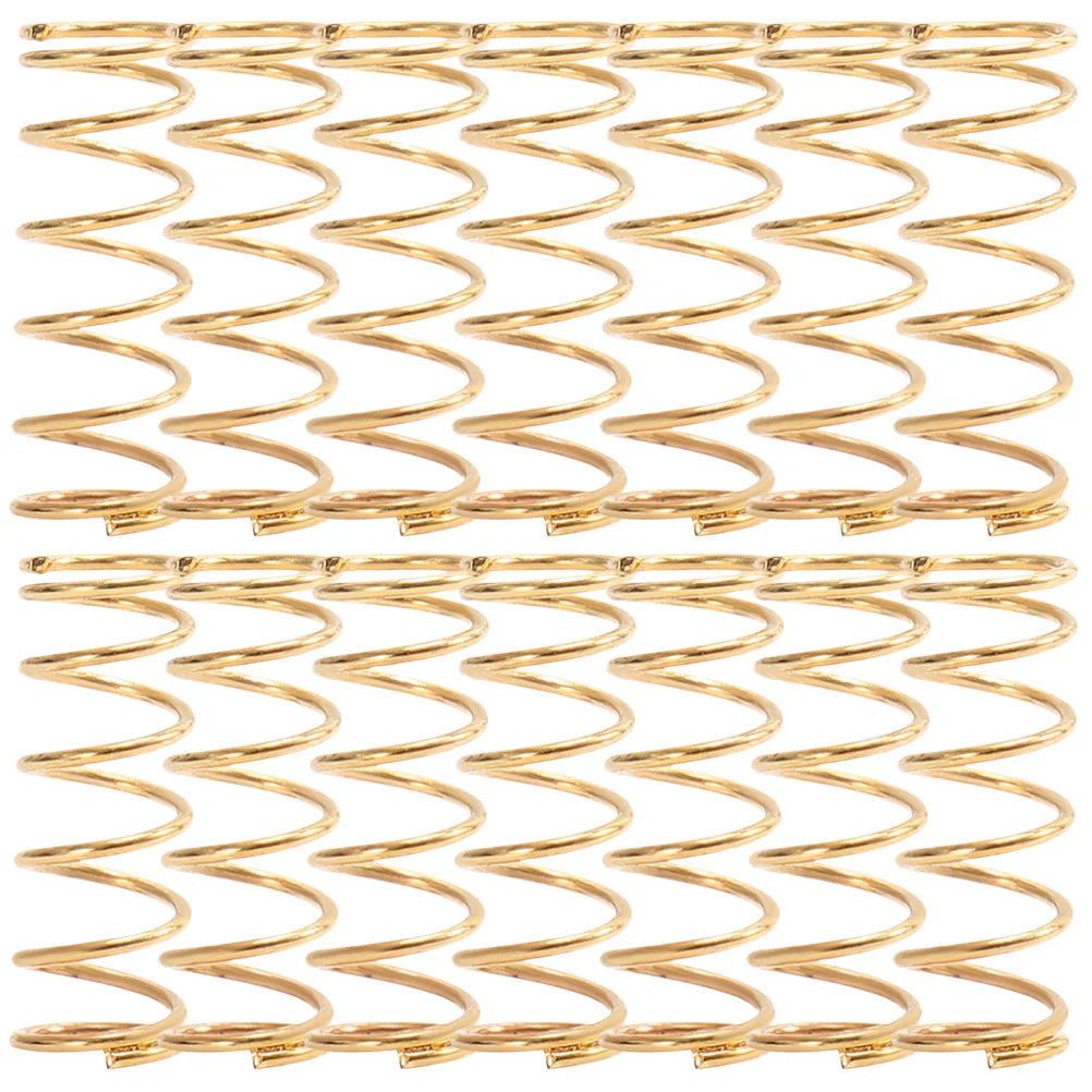 

18 Pcs Guitar Spring Pickup Springs Saddle Mounting for Metal Tremolo Bridge Pickups Saddles