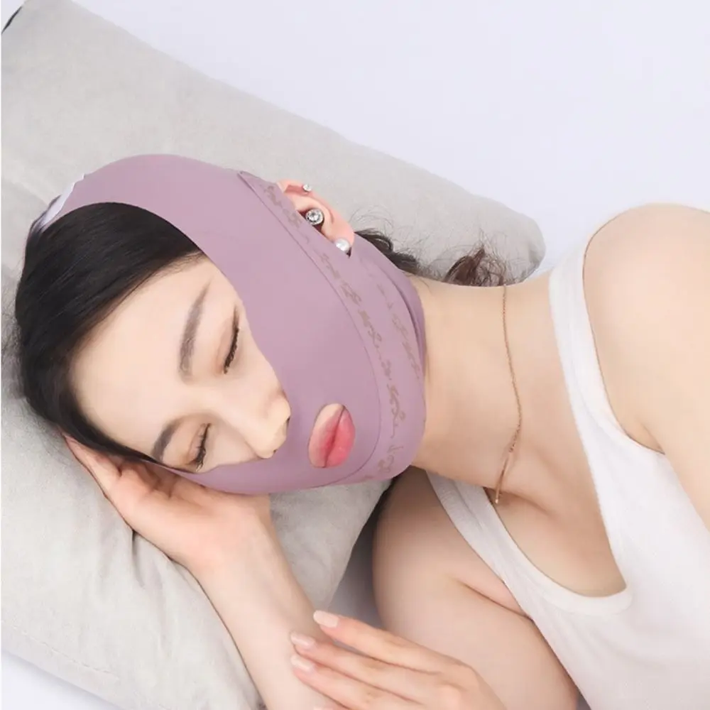 Anti Falten Gesicht Abnehmen Verband Atmungsaktive Gesichts Massage Face Lift Up Strap Graphene Elastische Kinn Wange Lifting Gürtel Frauen