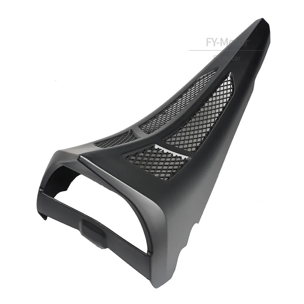 Motorcycle Front Stretched Chin Spoiler Grill Trim Cover Fit For Harley Touring Road Glide Street Glide Models 2014-up