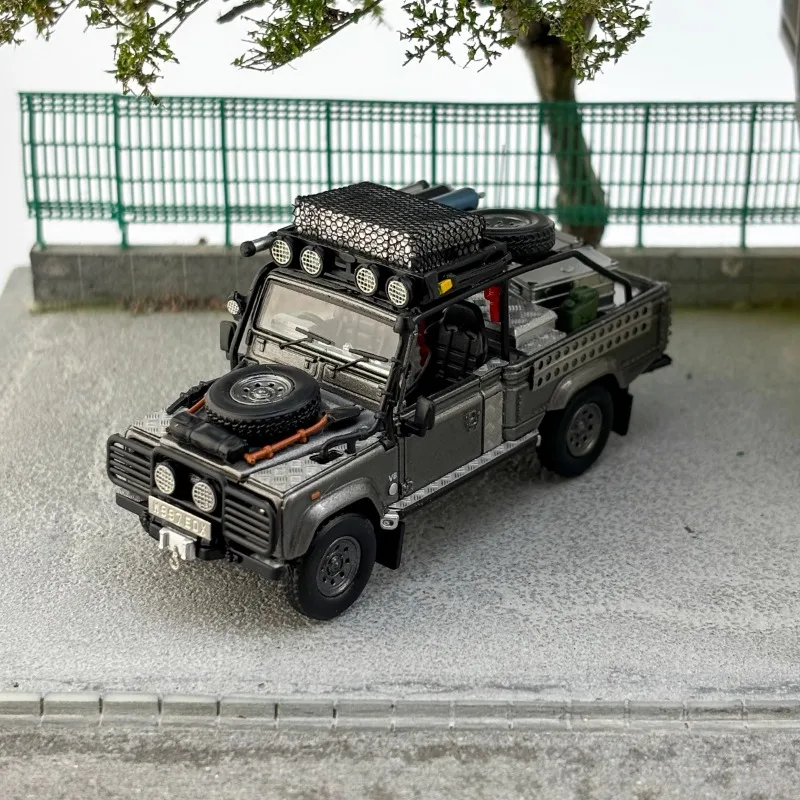 SW 1/64 Land Rover Defender 110 Legering Speelgoed Motorvoertuig Diecast Metaal Model Geschenken