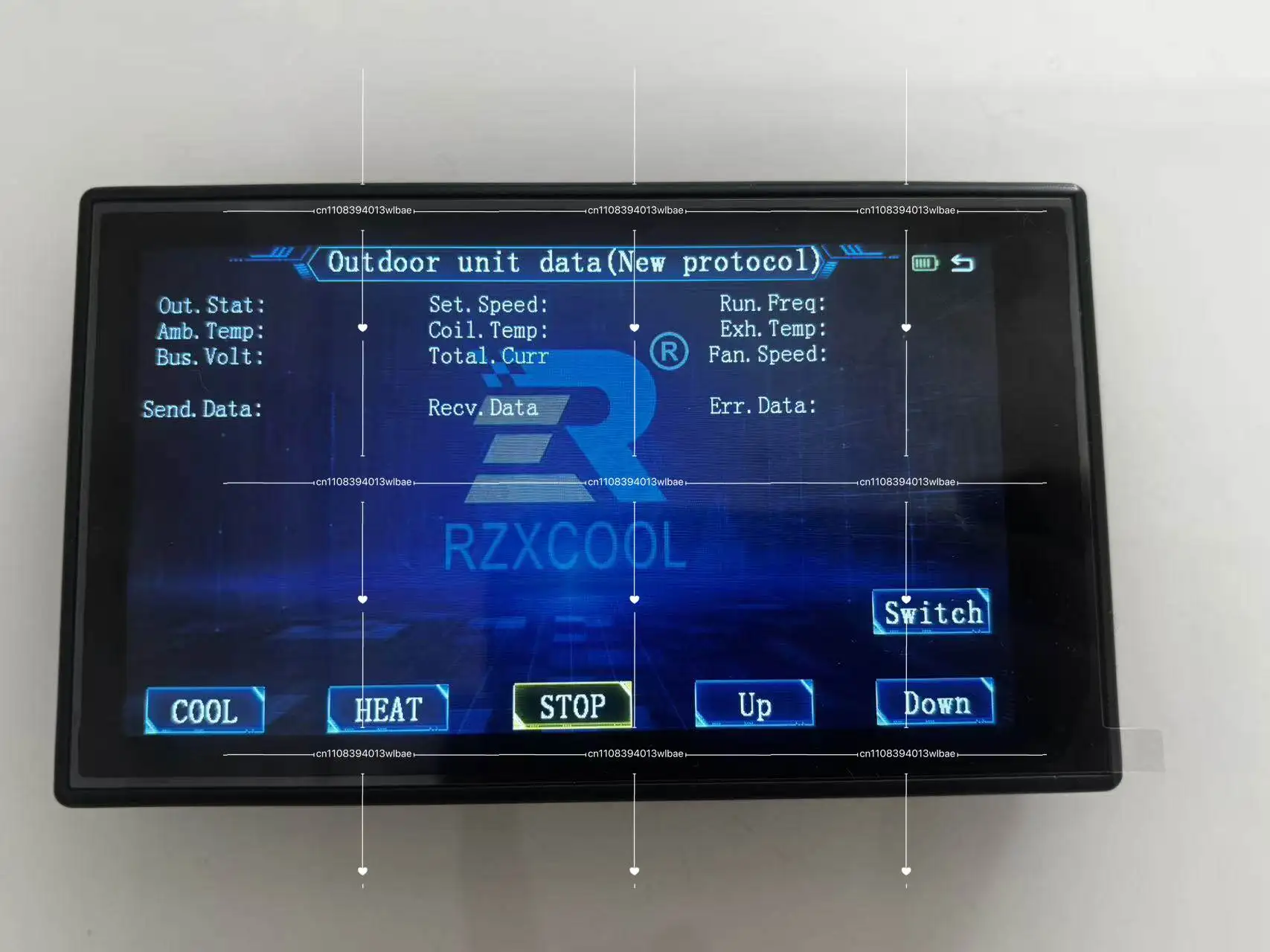 English Version Multibrand Inverter AC Diagnostic Tool for Outdoor Unit Repair Touch Screen
