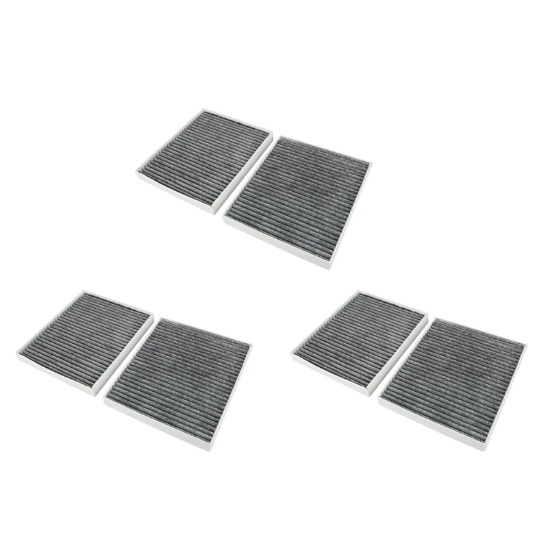 

6X Cabin Filter Fit For Ford Explorer 2011-2017 3.5L 2.3 2.0T 3.5T Built In Cabin Filter-A58X