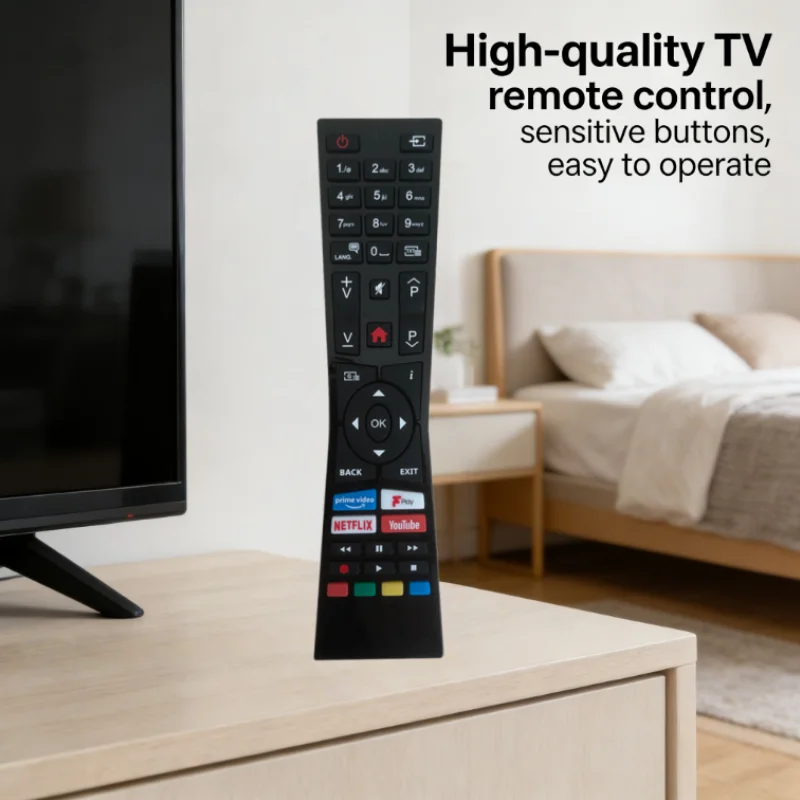 RM-C3338 Universal Remote Control for JVC Home 4K TVs Compatible with LT-24C680 LT-24C685 LT-32C695 No Pairing Required