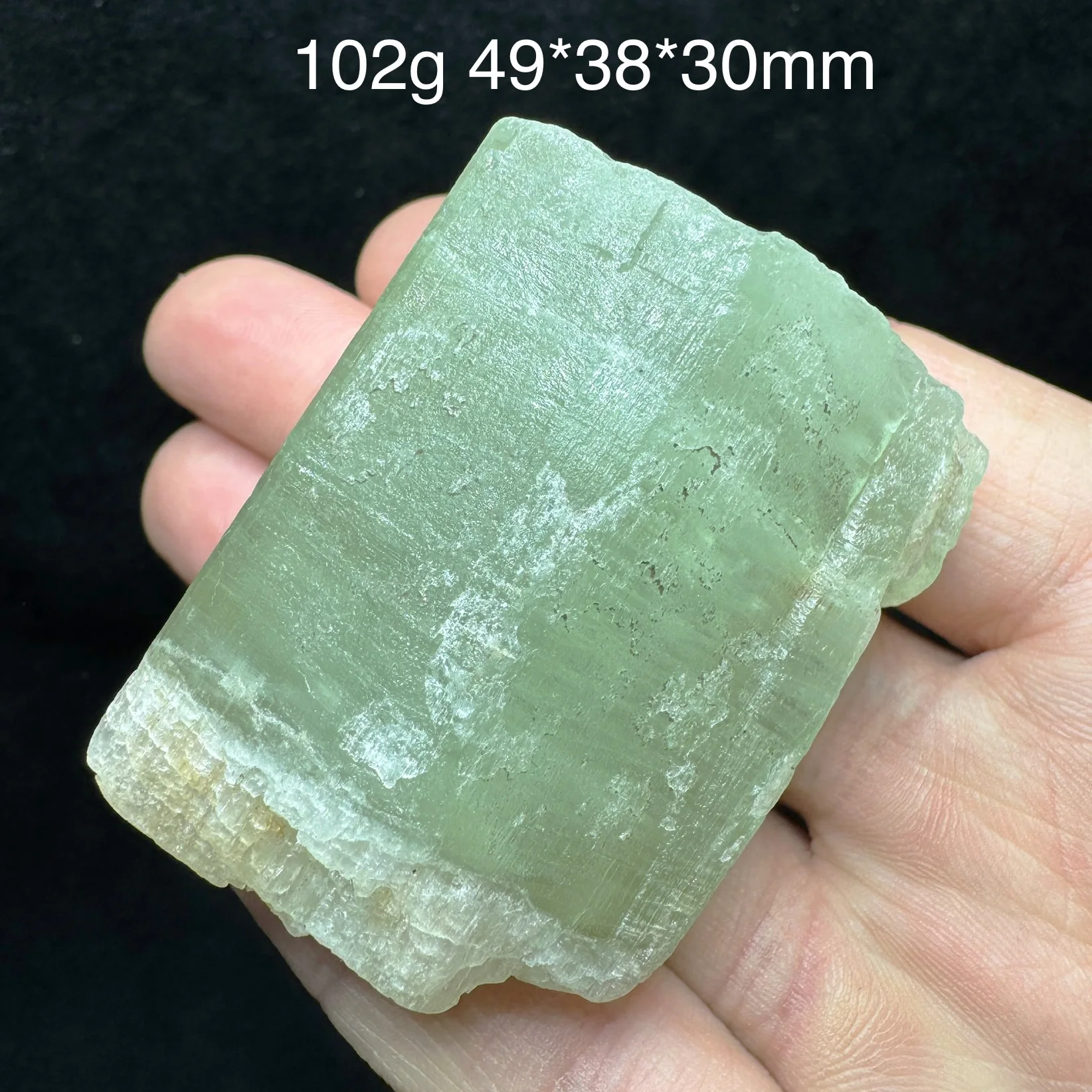 102g Natural Madagascar Corrosion Aquamarine Mineral Specimen Rough Crystal Quartz Healing Stone Home Decor