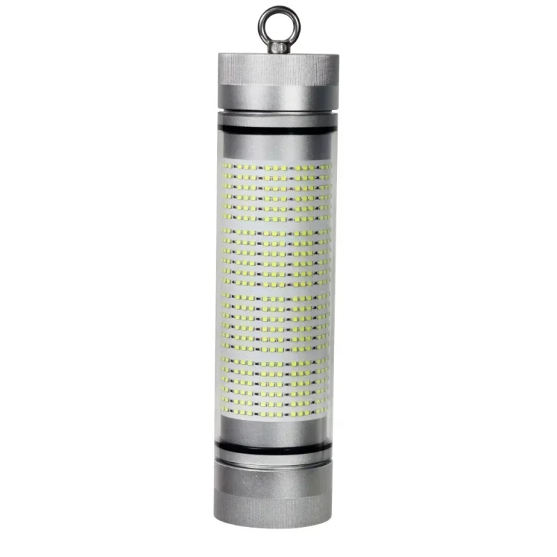 2025Green Blue White Yellow Outdoor 100W 200W 600W Underwater Rechargeable Fishing Light For Boat Marine Fish Lamp Fish Light