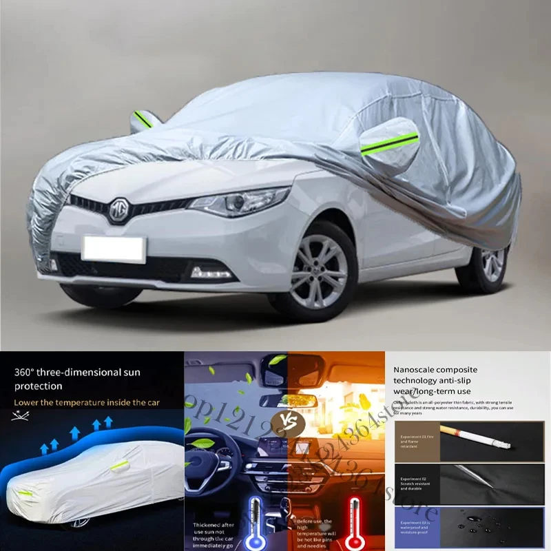 

For MG-GS-Auto Anti snow Anti dust Anti-uv Anti peeling paint And Anti Rainwater 210t car cover Car cover protection