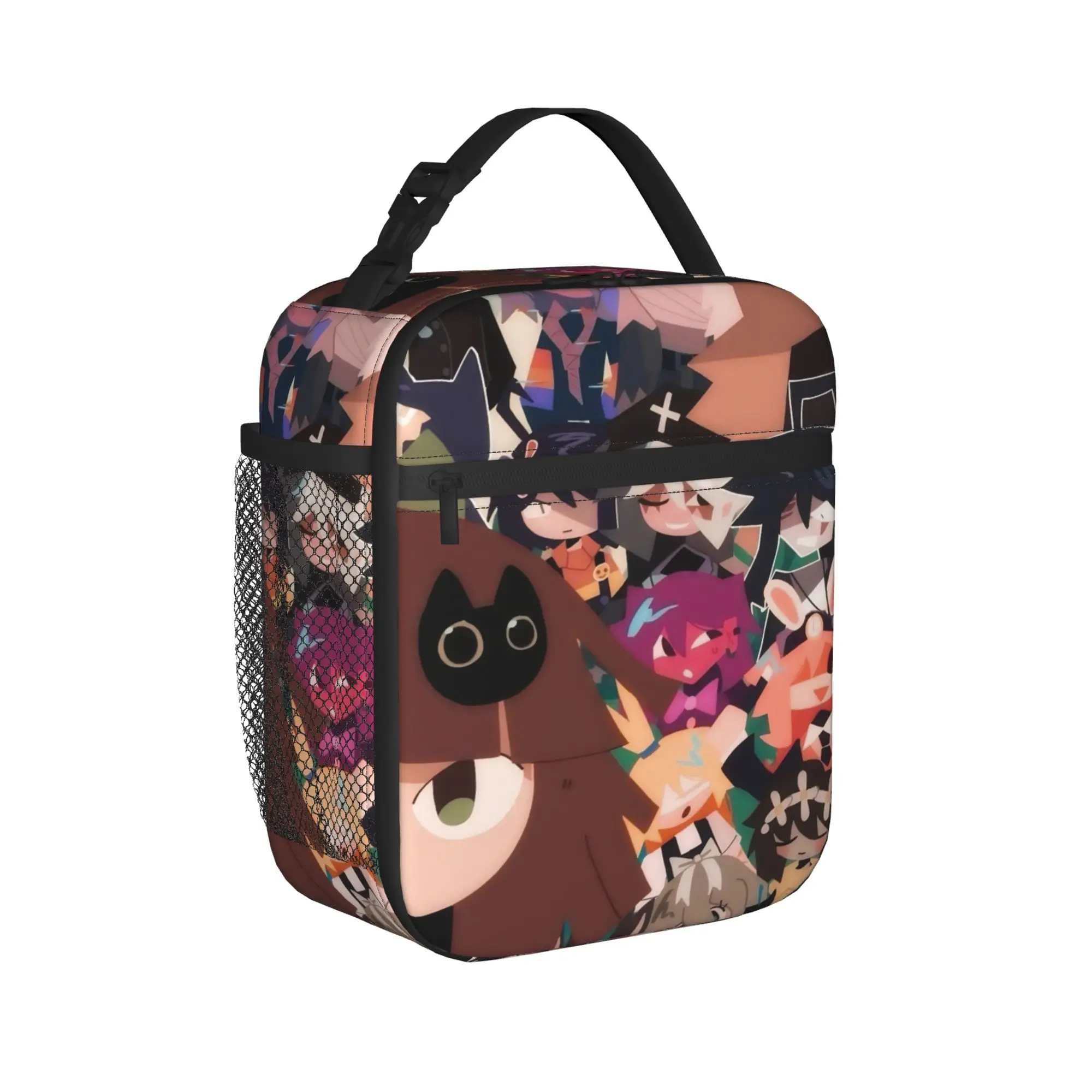 Fundamentals Paper Education Anime Merch Insulated Lunch Bag For School  Food Storage Bag Reusable Thermal Cooler Lunch Boxes